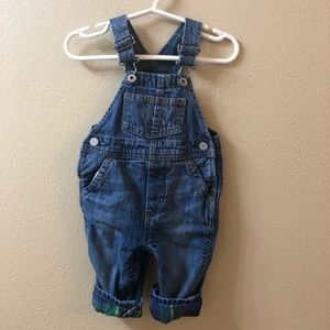 Like new Baby Gap blue jean overall.